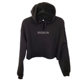 Brooklyn Classic Women's Crop-Top Hoodie