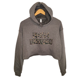 Love Revolution Women's Crop-top Hoodie