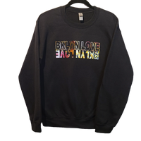 Brooklyn Love/ Love Brooklyn Sweatshirt Black/Floral