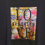Brooklyn Love Floral Cropped Top Black