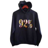 92% Hoodie, Unisex fit