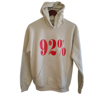 92% Hoodie, Unisex fit