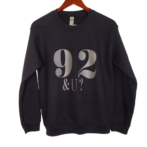 92 &U? Unisex Crewneck Sweater