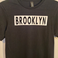 Brooklyn Bold Adult Tee Black/White