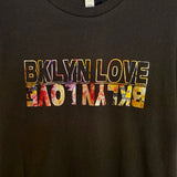 Brooklyn Love/Love Brooklyn Adult Tee Black/Floral