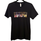 Brooklyn Love/Love Brooklyn Adult Tee Black/Floral