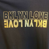 Brooklyn Love/Love Brooklyn Adult Tee Gold/Blk