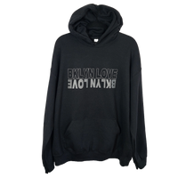 Brooklyn Love/Love Brooklyn Hoodie Black/Grey