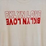 Brooklyn Love/Love Brooklyn Adult Tee Red/Tan