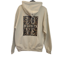 Love Revolution/ Brooklyn Love DBL Sided Hoodie Tan/Camo