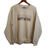 Brooklyn Love/ Love Brooklyn Sweatshirt Tan/Camo