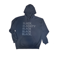 Black/Black Hoodie