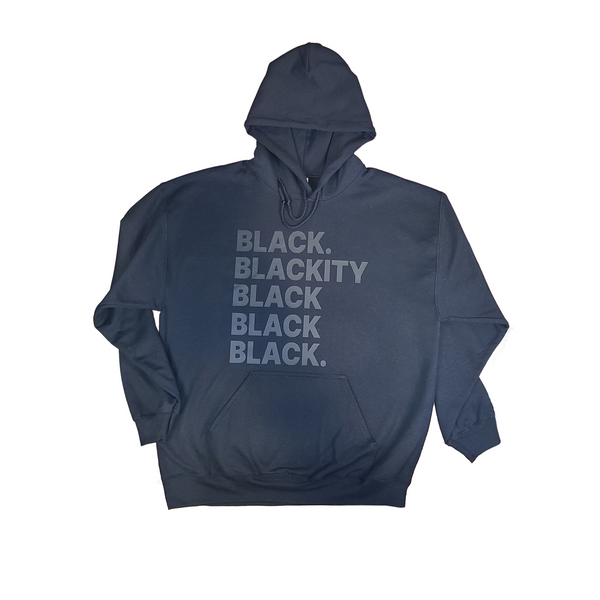 Black/Black Hoodie