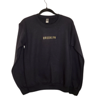 Brooklyn Classic Crewneck Sweatshirt Black