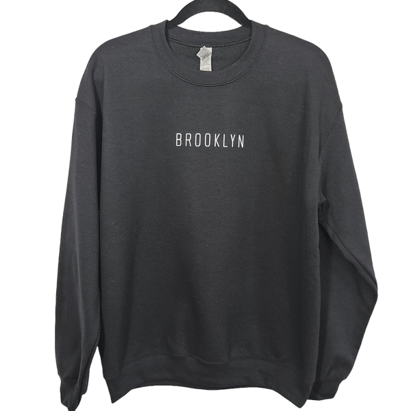 Brooklyn Classic Crewneck Sweatshirt Black