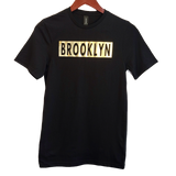 Brooklyn Bold Adult Tee Gold/Black