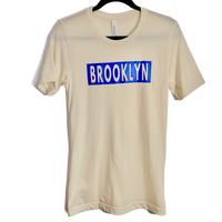 Brooklyn Bold Adult Tee Blue/Tan