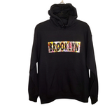 Brooklyn Bold Wide Print Unisex Hoodie