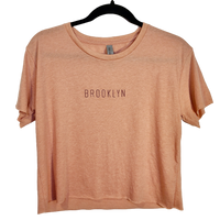 Brooklyn Simple Cropped Top Rose