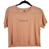 Brooklyn Simple Cropped Top Rose