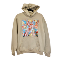 Love Brooklyn Spring Floral Hoodie Tan