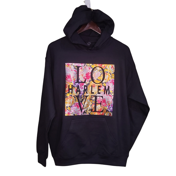 Love Harlem Jumbo Graphic Hoodie
