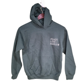 Peace Love + Harlem Unisex Hoodie
