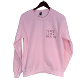 Peace Love + Harlem Unisex Sweatshirt