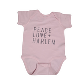 Peace Love + Harlem Baby Onesie