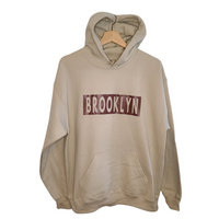 Brooklyn Bold Wide Print Unisex Hoodie