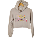 Love Revolution Women's Crop-top Hoodie