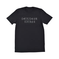 Cancel Hate Adult Tee Black/Black