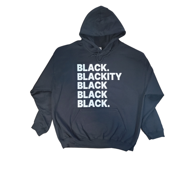 Black/White Hoodie